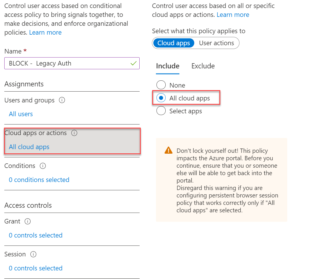 office 365 legacy authentication