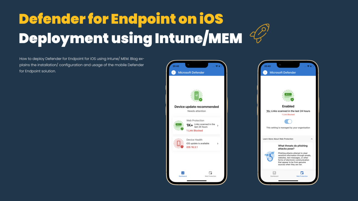 Deploy Microsoft Defender for Endpoint on iOS using Intune/MEM